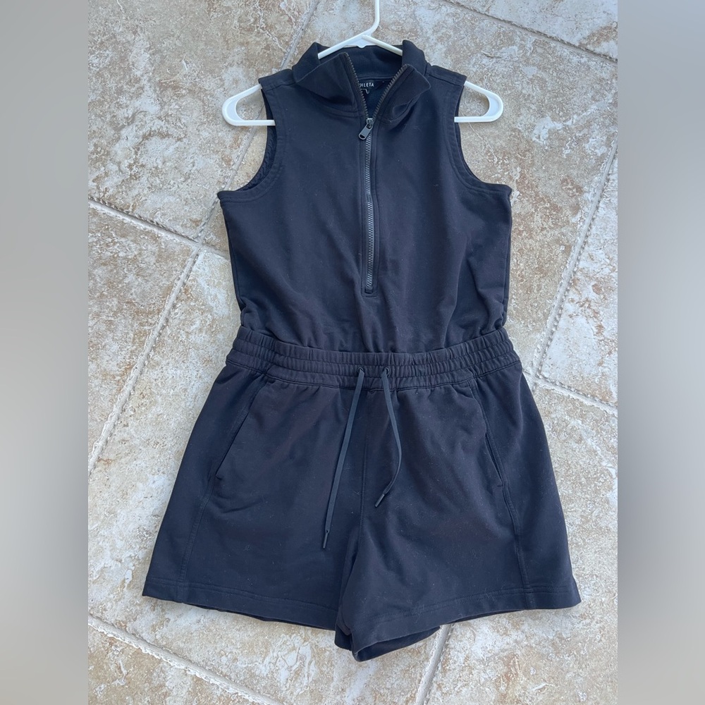 Athleta Retroterry Romper size Small